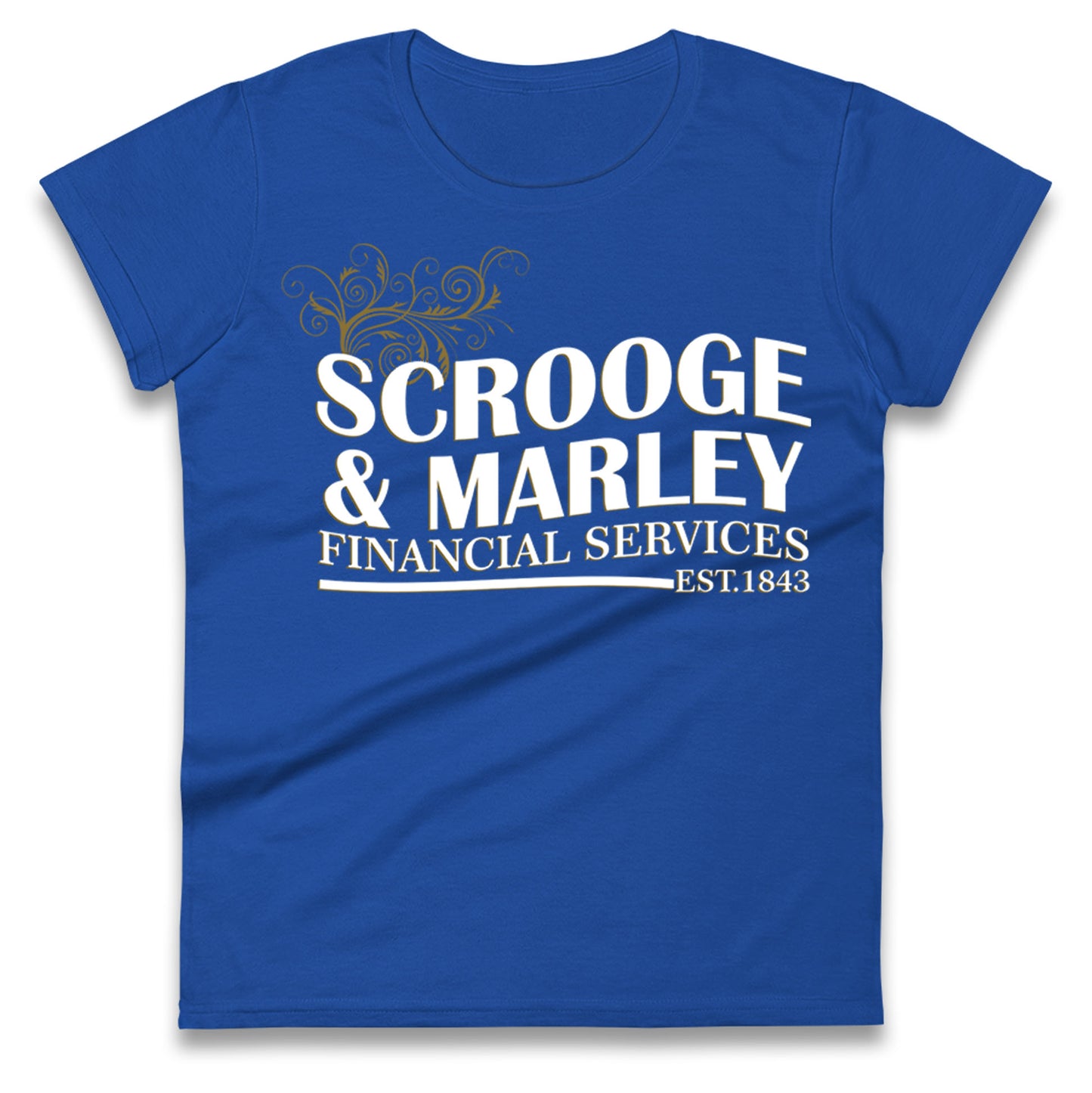 scrooge marley christmas womens top