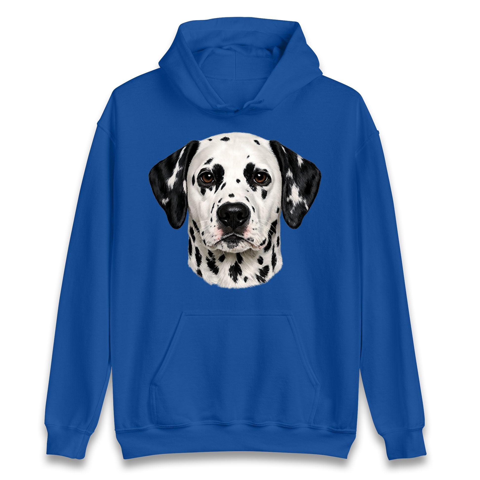 Dalmatian Dog Face Hoodie