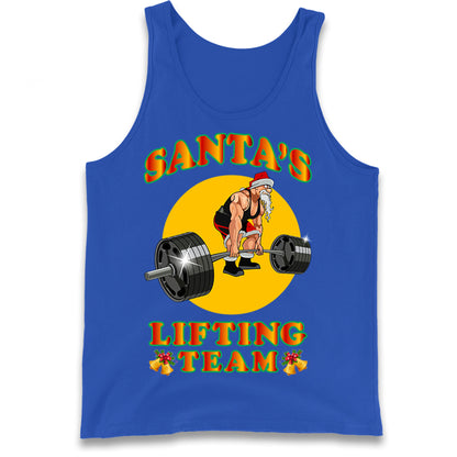 bodybuilding gym christmas tank top
