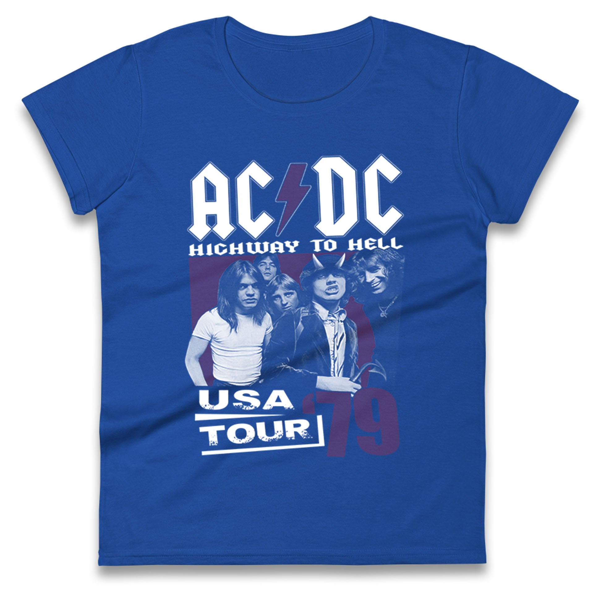 Highway To Hell Tour Ladies T Shirt