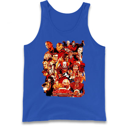 Horror Characters Halloween Tank Top