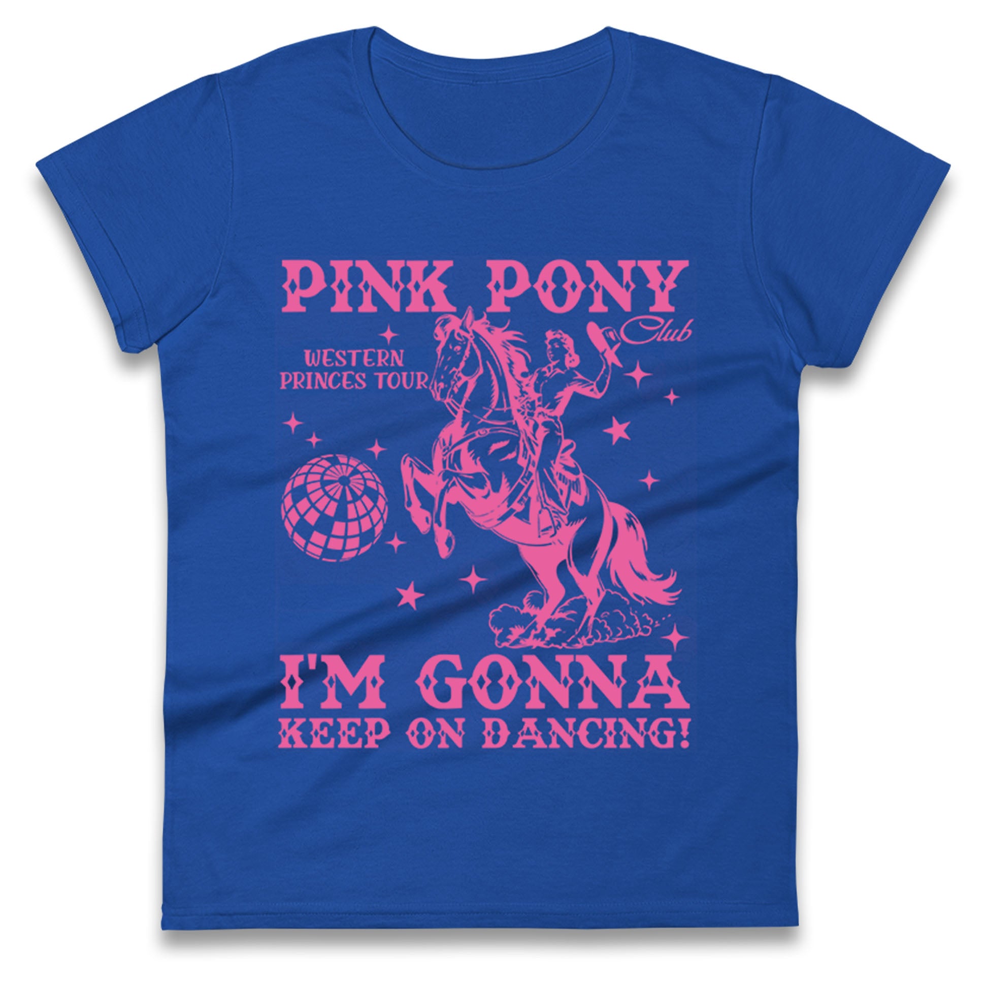 Pink Pony Club Ladies T Shirt