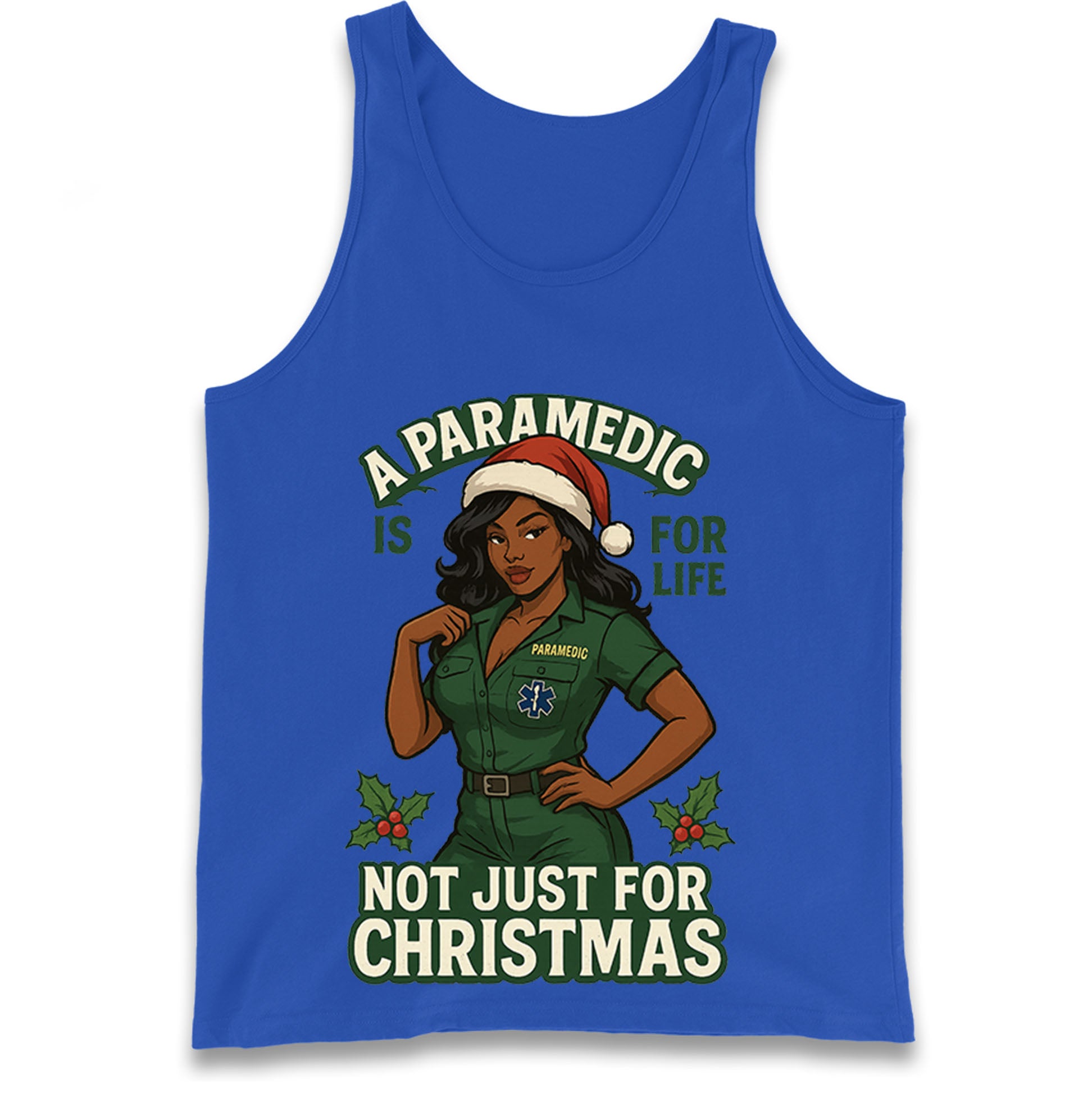 Paramedic Xmas Tank Top