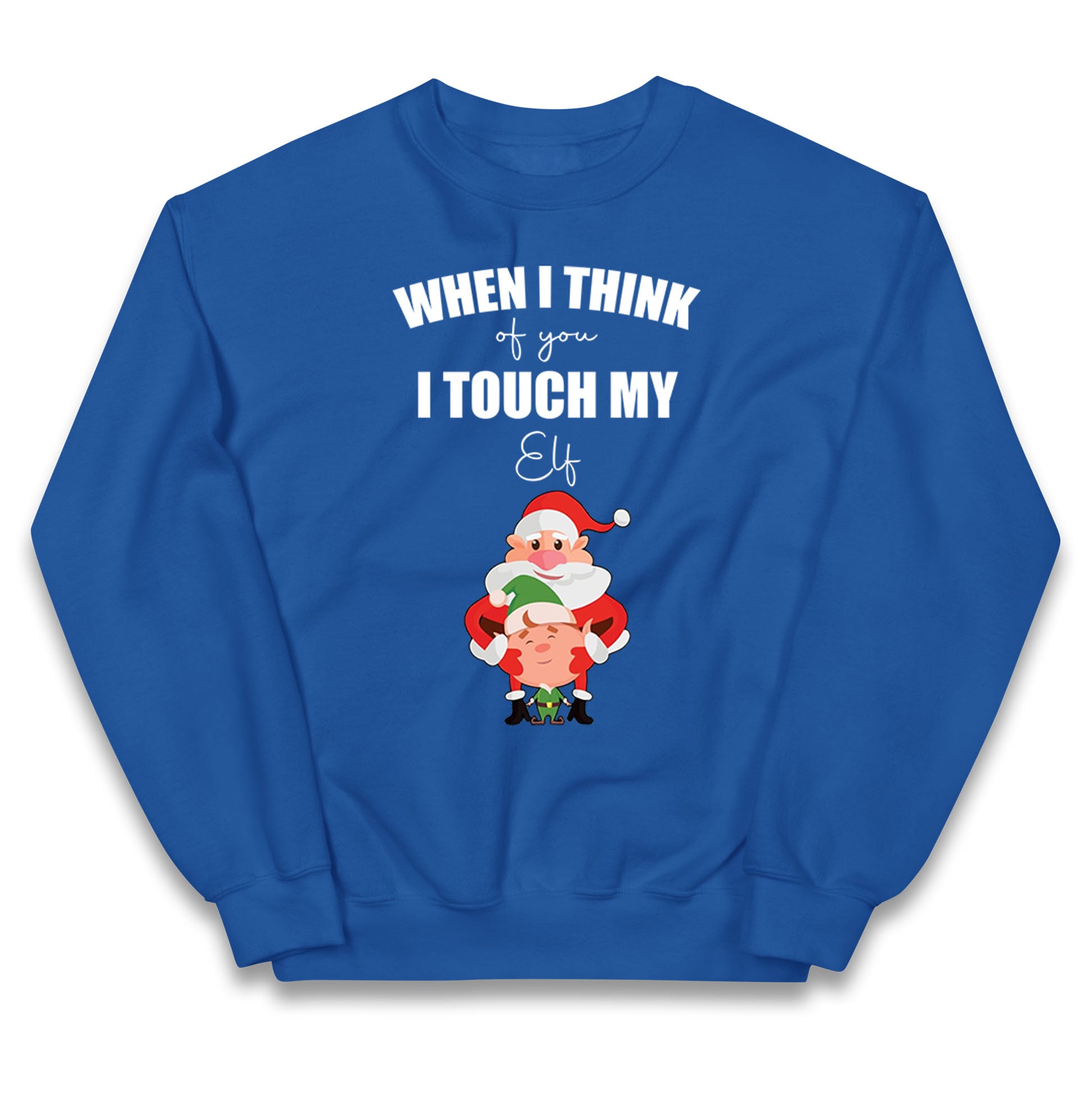 Santa Elf Christmas Kids Jumper