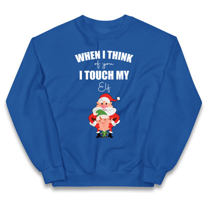 Santa Elf Christmas Kids Jumper