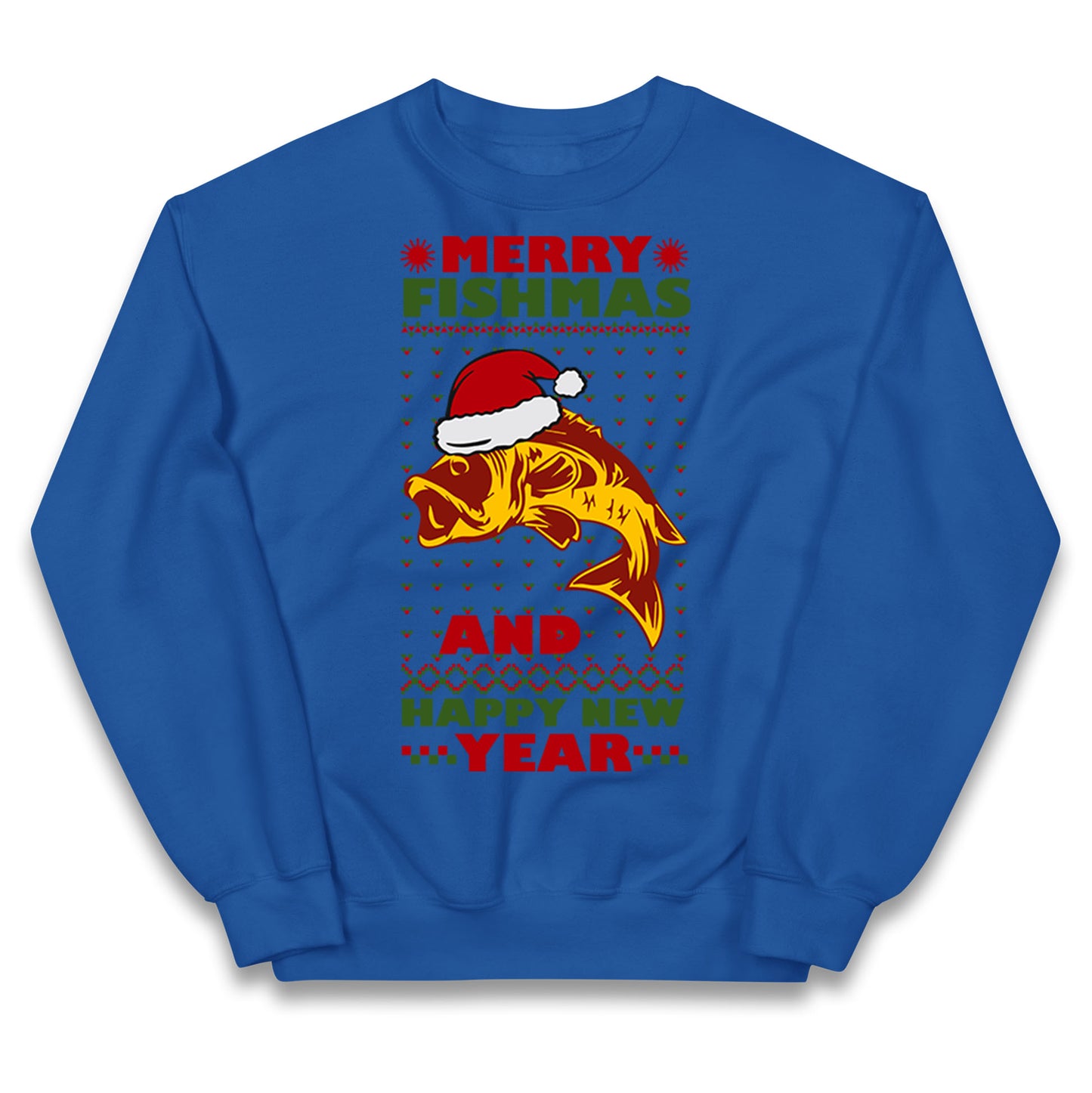 christmas fishing jumper