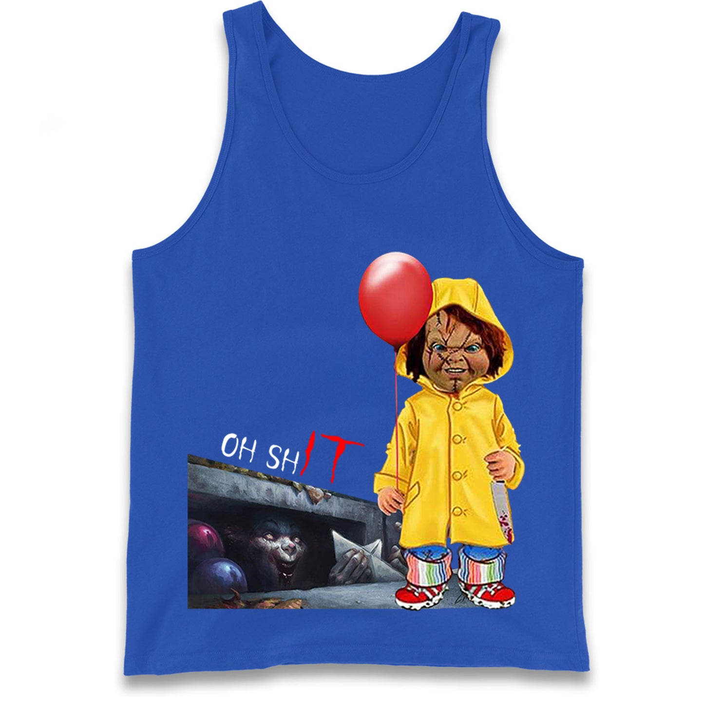 Chucky Doll Horror Halloween Tank Top