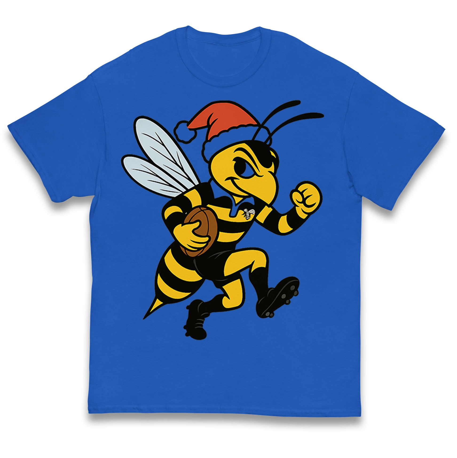 Wasps Rugby Christmas Kids T Shirt