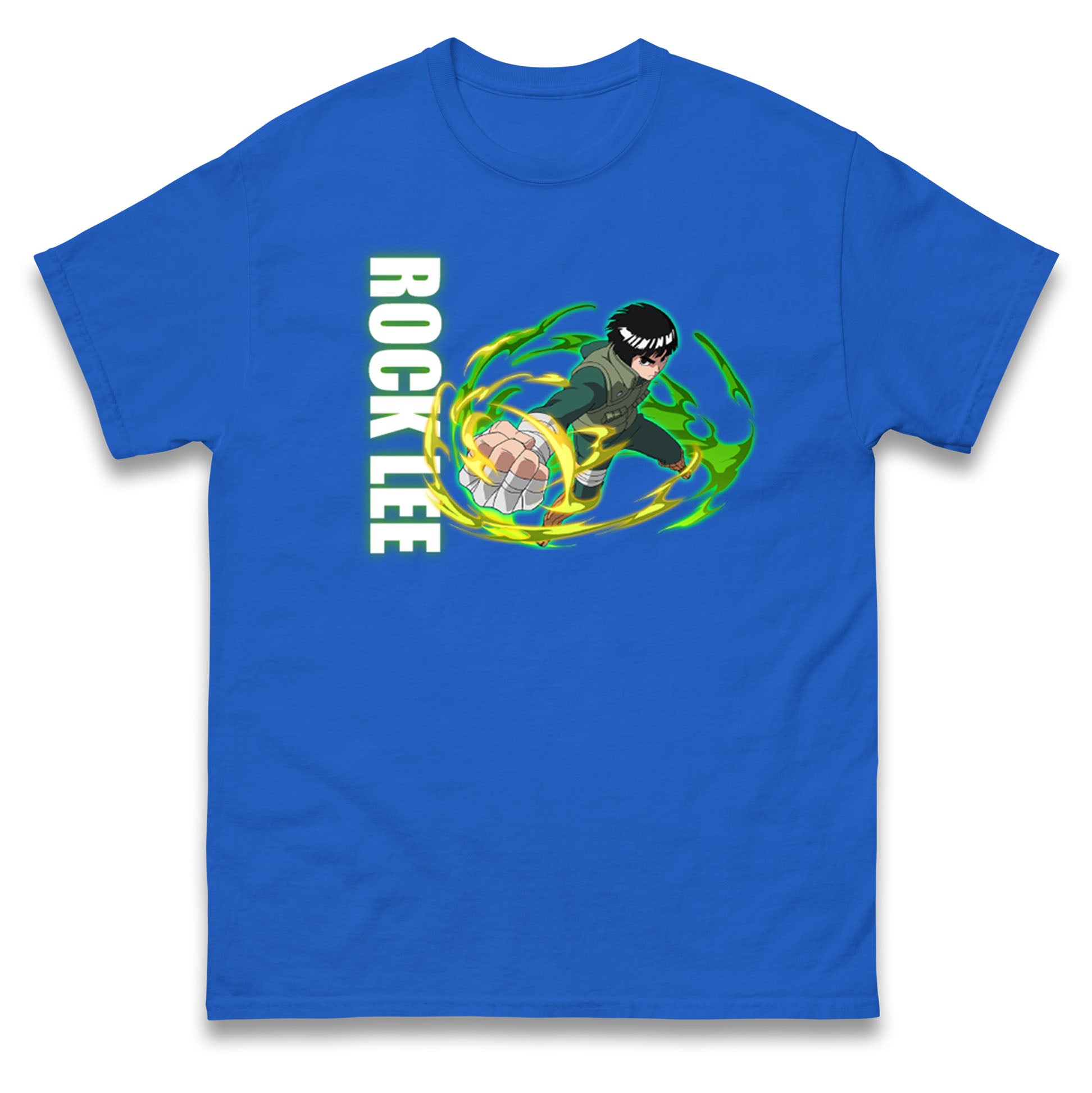 rock lee green beast t shirt