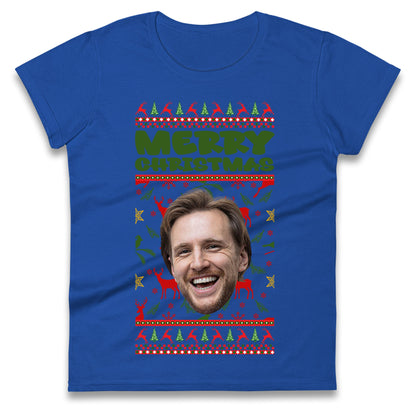 Personalise Merry Christmas t shirt
