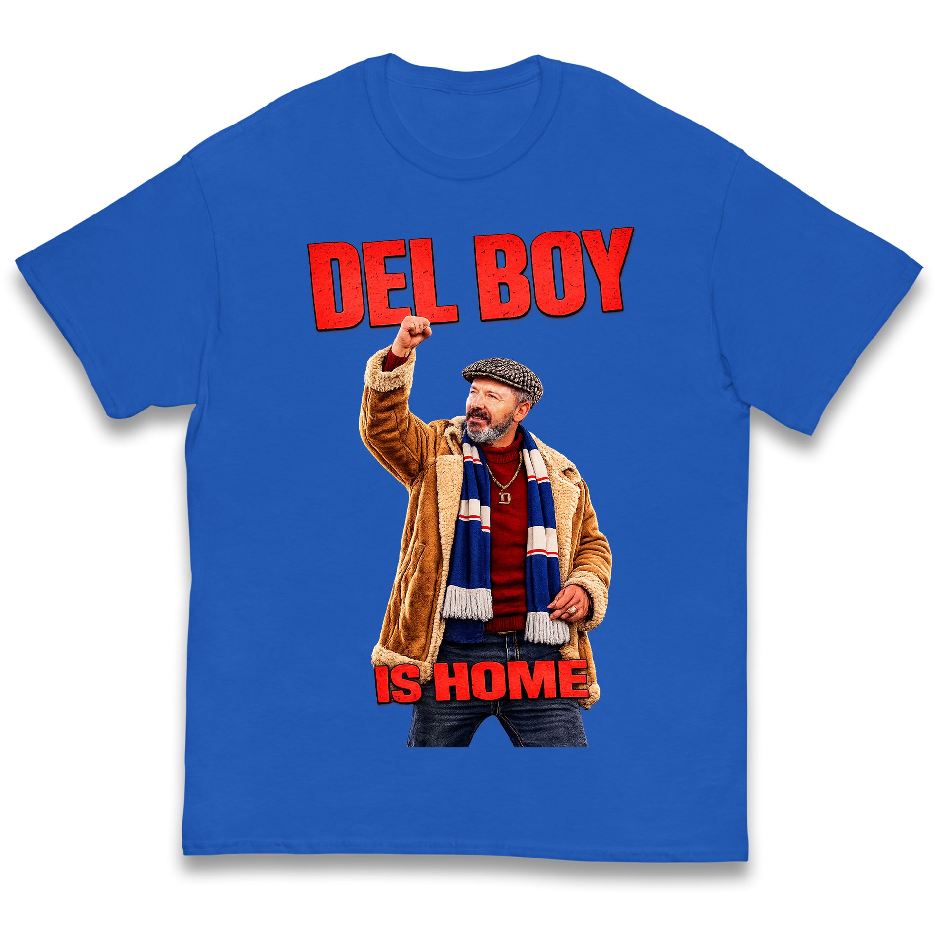 Derek McInnes Rangers Del Boy Football Kids T Shirt