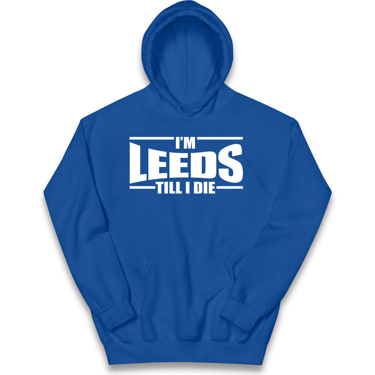 Leeds Till I Die Football Kids Hoodie