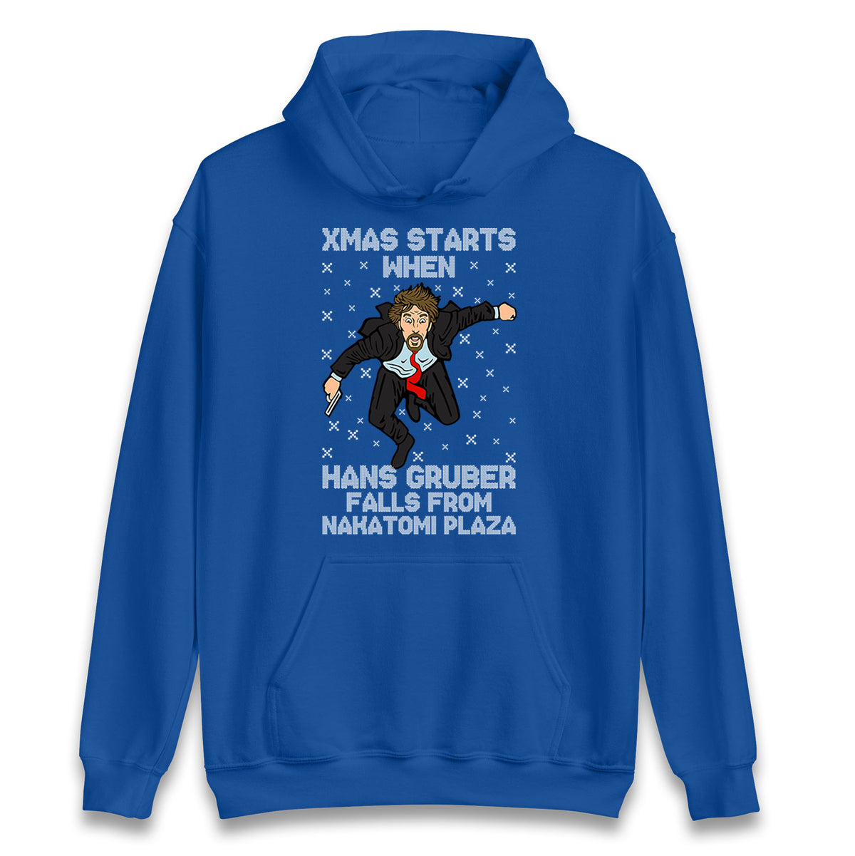 hans gruber falling hoodie
