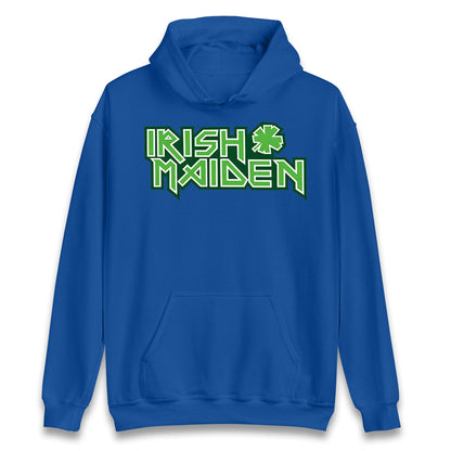 Irish Maiden St Patricks Day Hoodie 