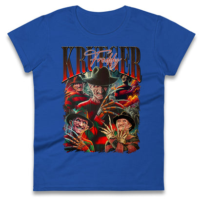 Freddy Krueger Halloween Bootleg Womens T Shirt