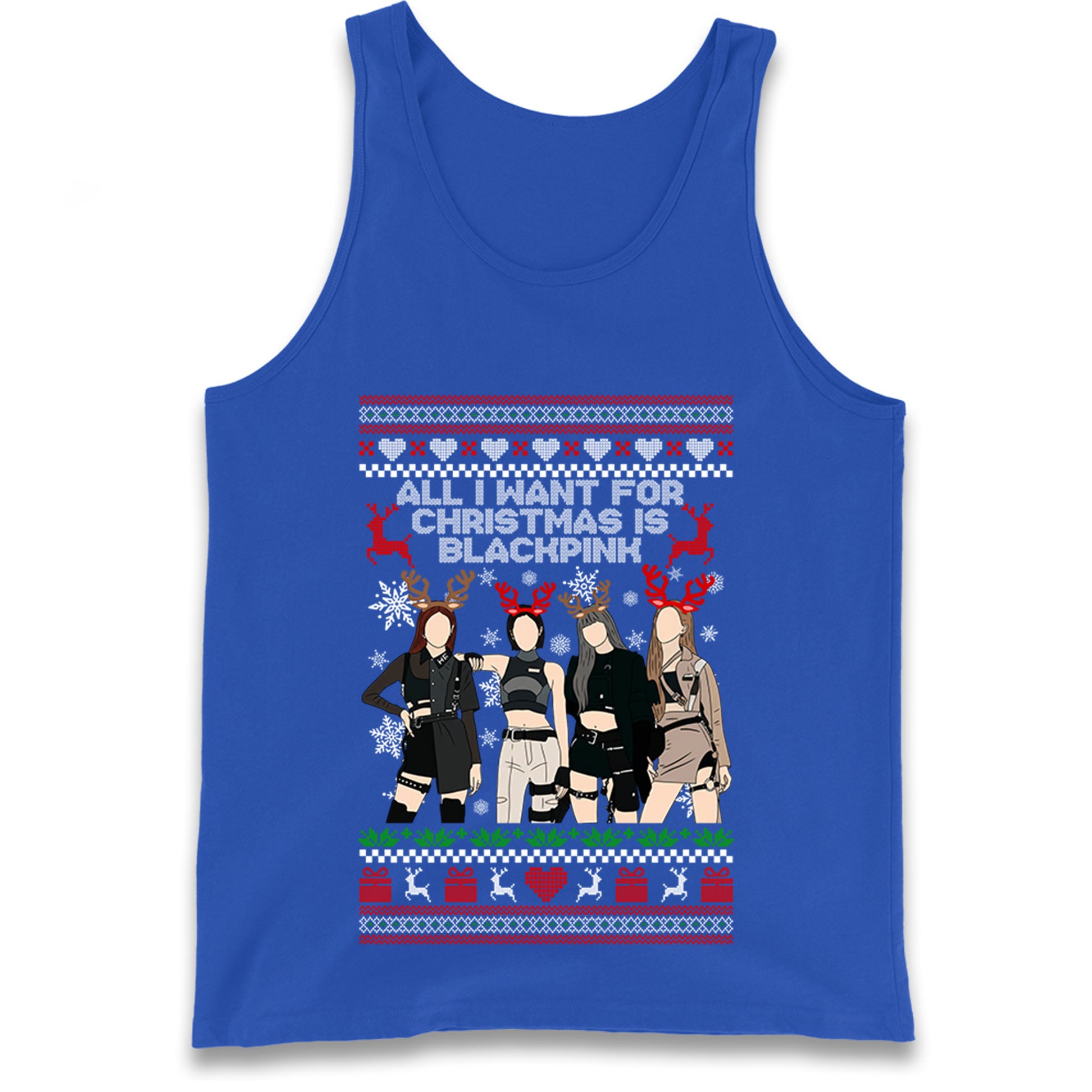 BlackPink Christmas Tank Top