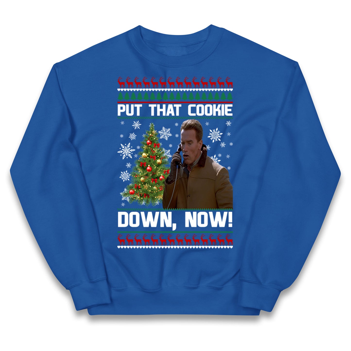 Arnie Christmas Kids Jumper