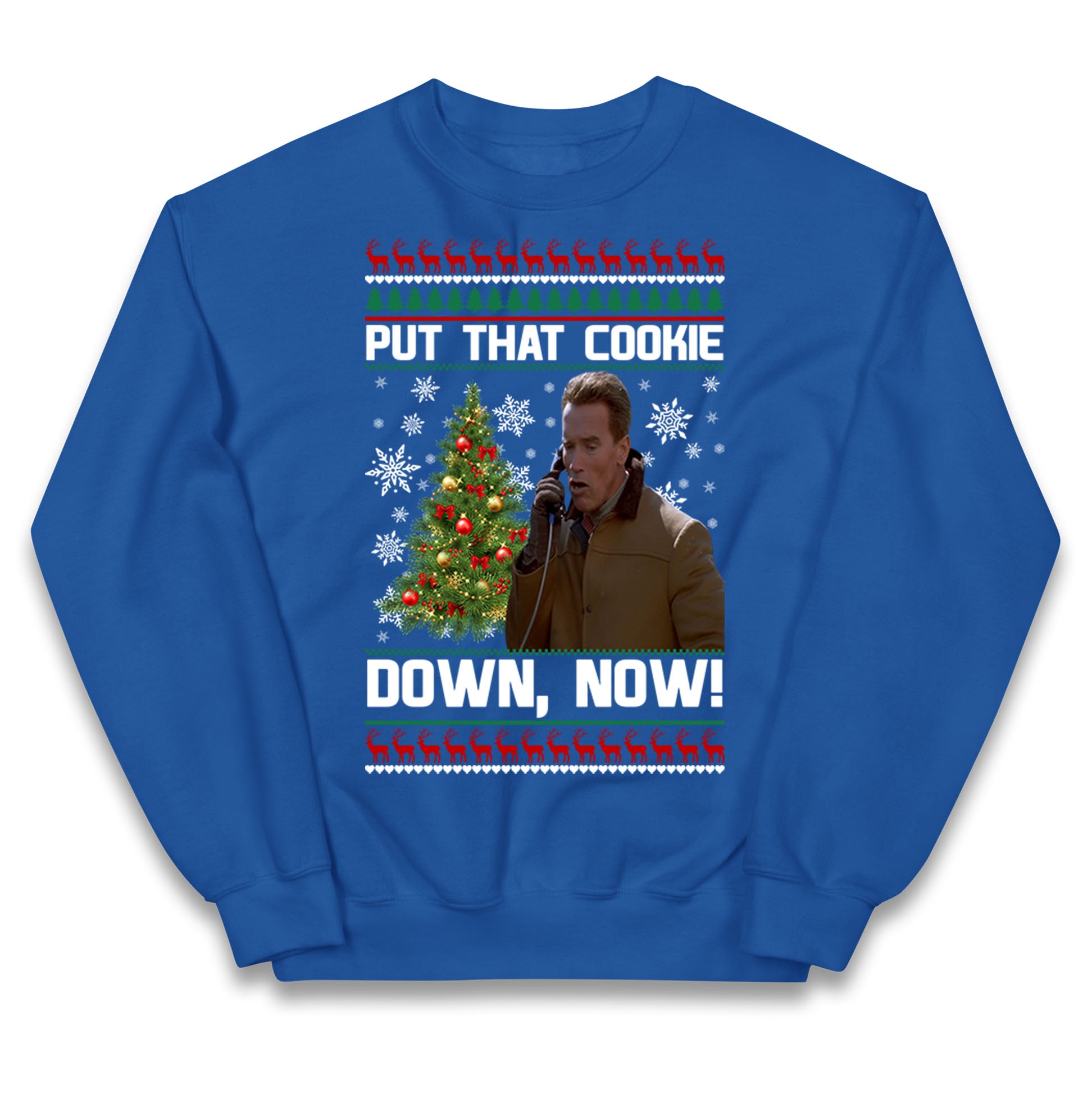 Arnie Christmas Kids Jumper