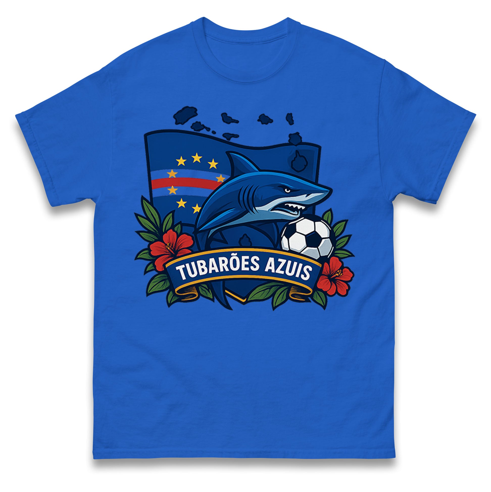 Cape Verde Football T Shirt 