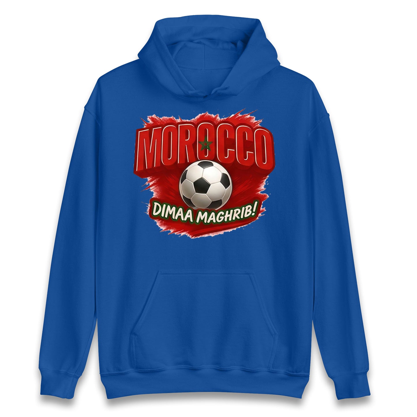 Morocco Retro World Cup Hoodie