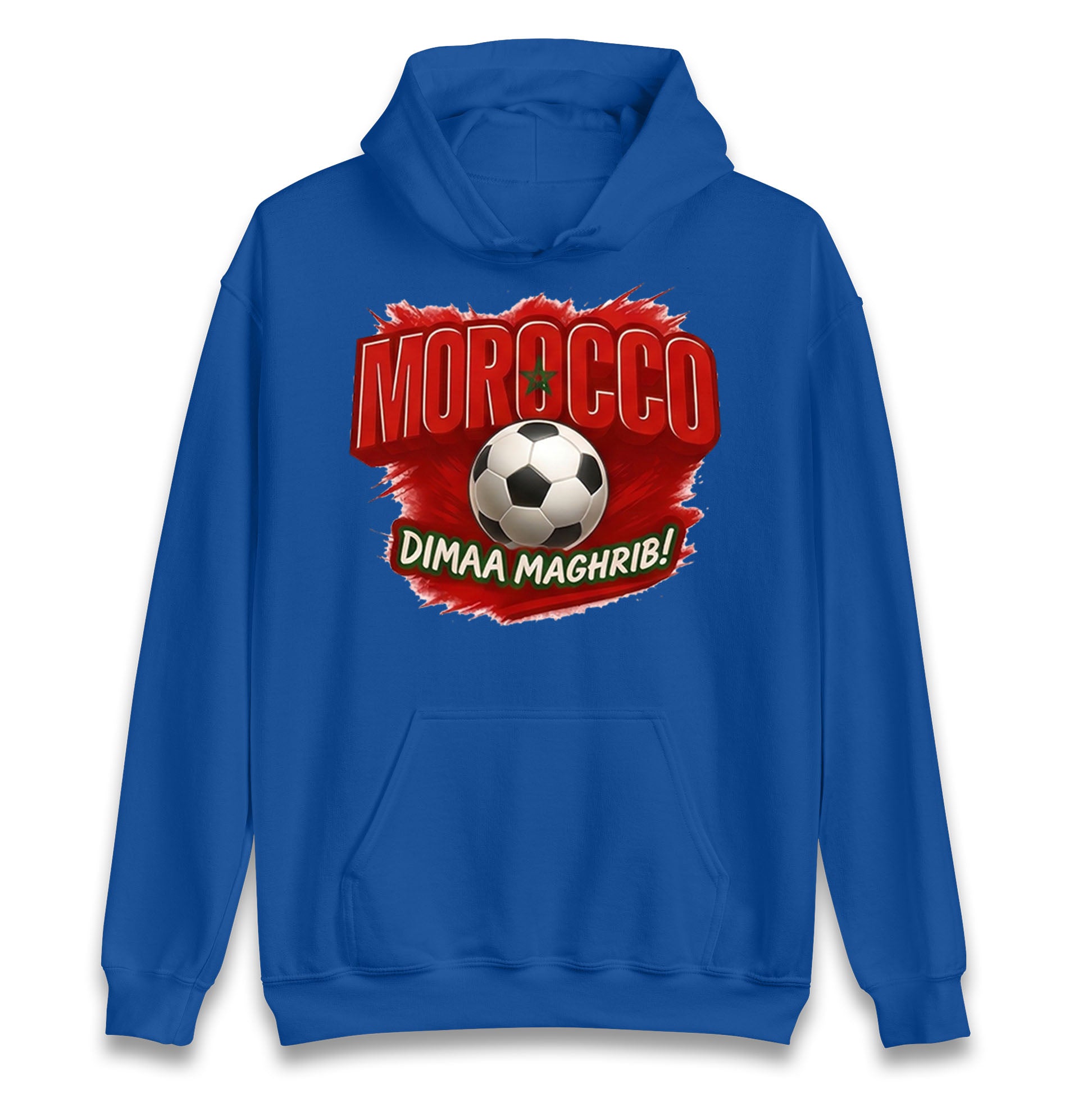 Morocco Retro World Cup Hoodie