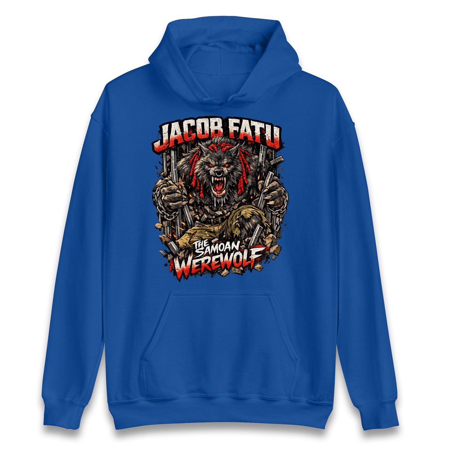 Jacob Fatu The Samoan Werewolf Hoodie