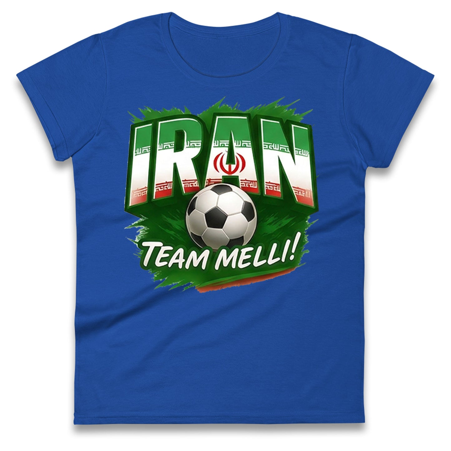 Iran Retro World Cup Ladies T Shirt