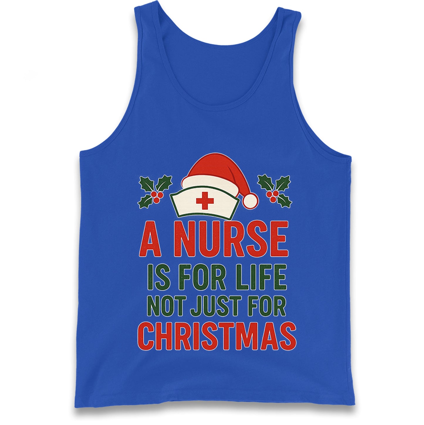 Nursing Christmas Tank Top