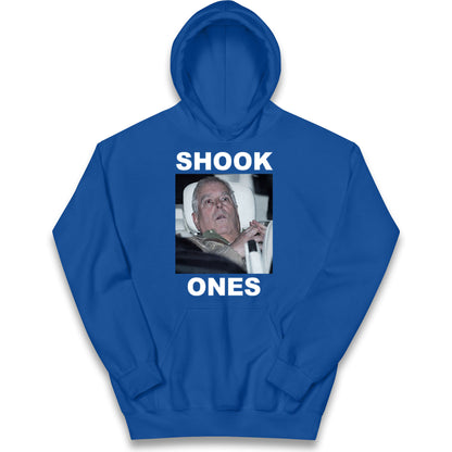Prince Andrew Shook Ones Funny Royal Kids Hoodie