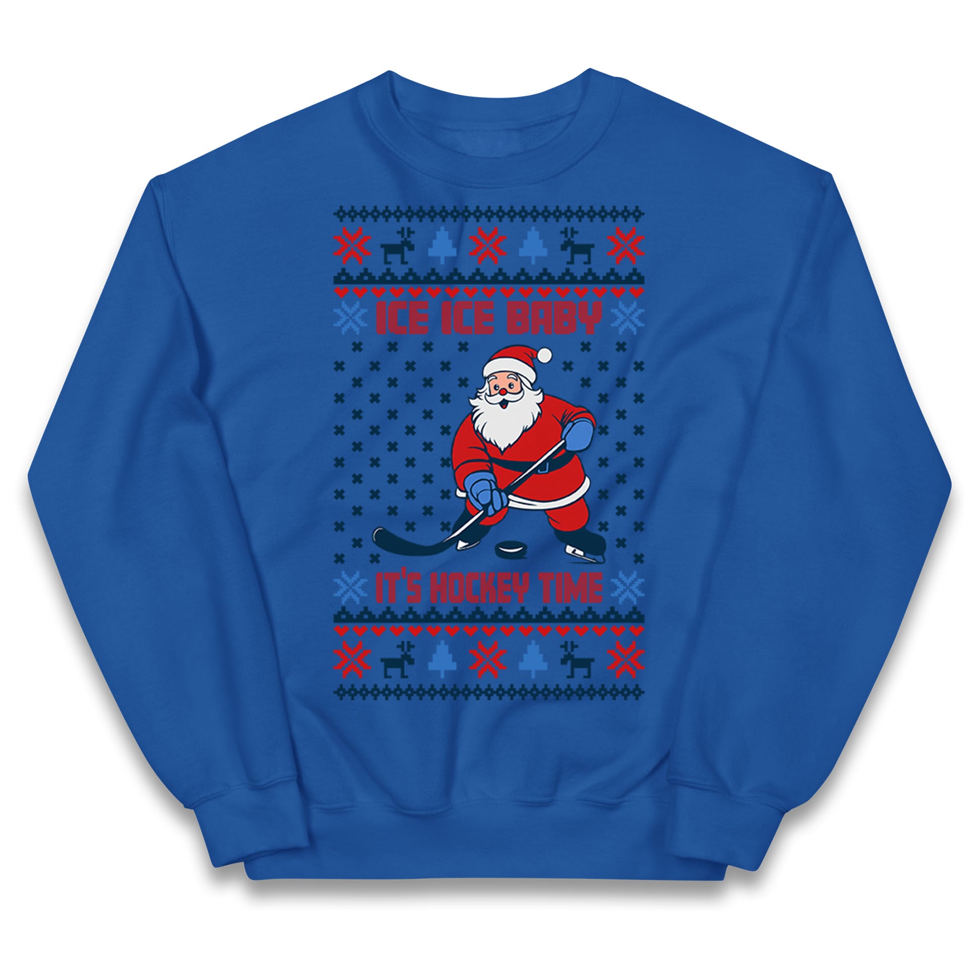 Hockey Christmas Kids Jumper