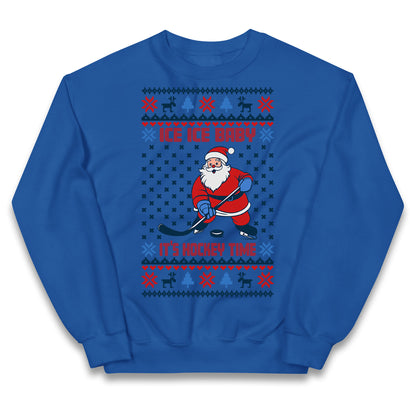 Hockey Christmas Kids Jumper