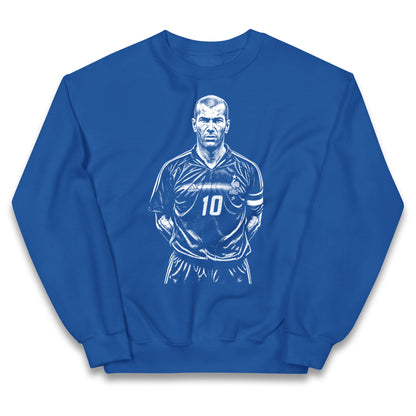 Zidane France 10 Kids Jumper