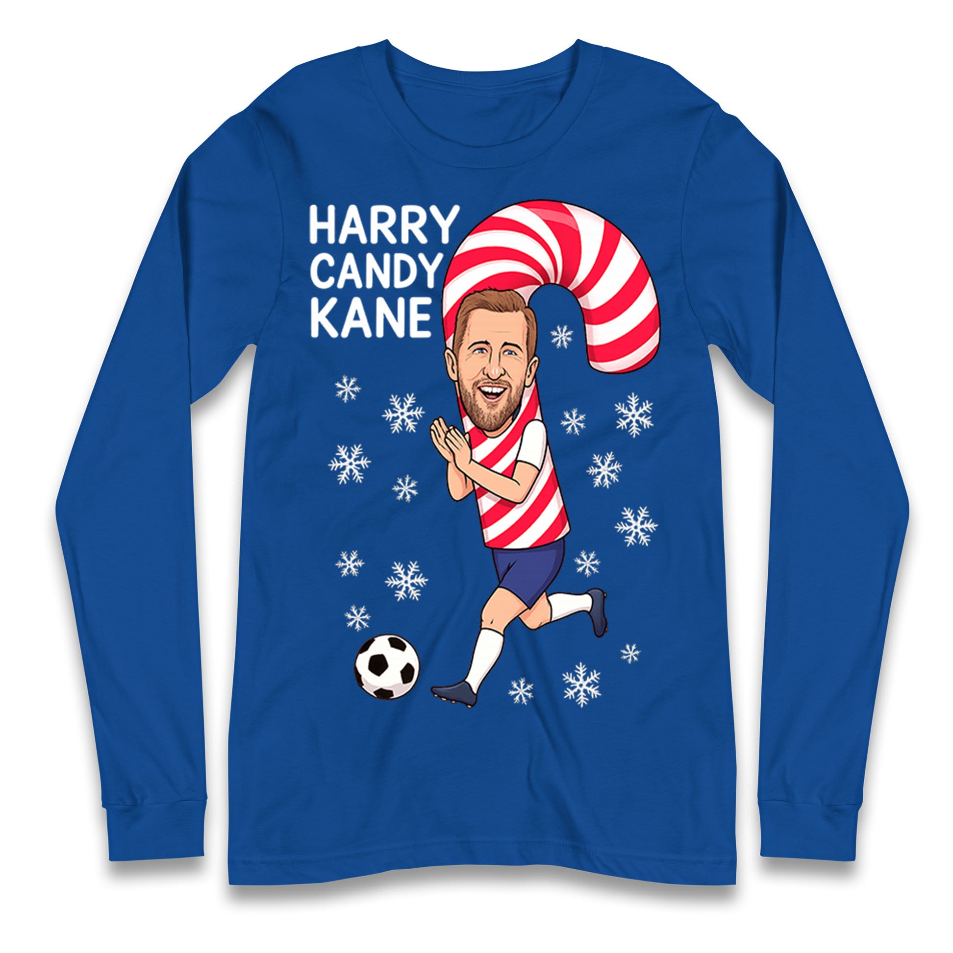 Harry Kane Christmas Longsleeve T Shirt