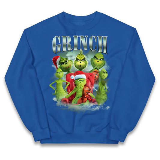 grinch christmas kids jumper