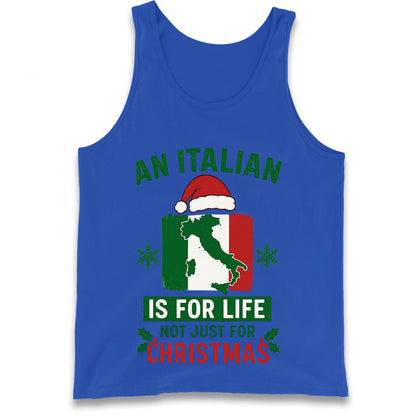 Italian Christmas Tank Top