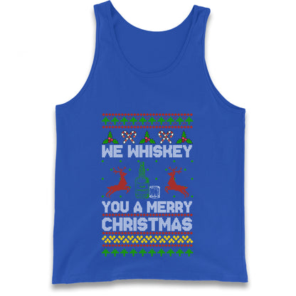 whisky Christmas Tank Top