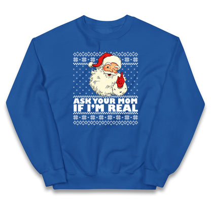 The Real Santa Kids Jumper