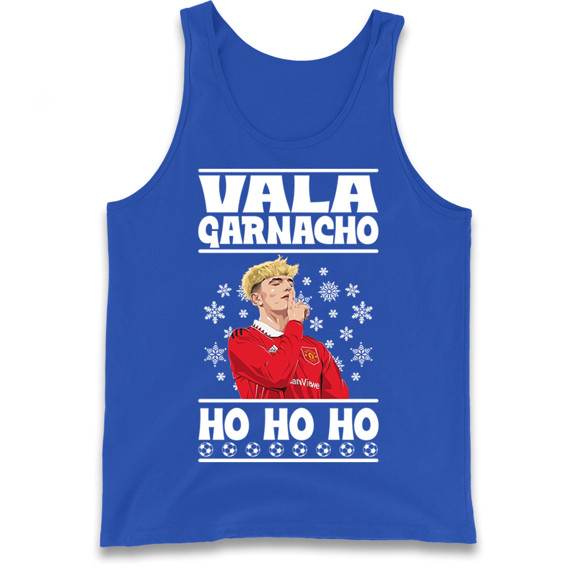alejandro garnacho christmas tank top