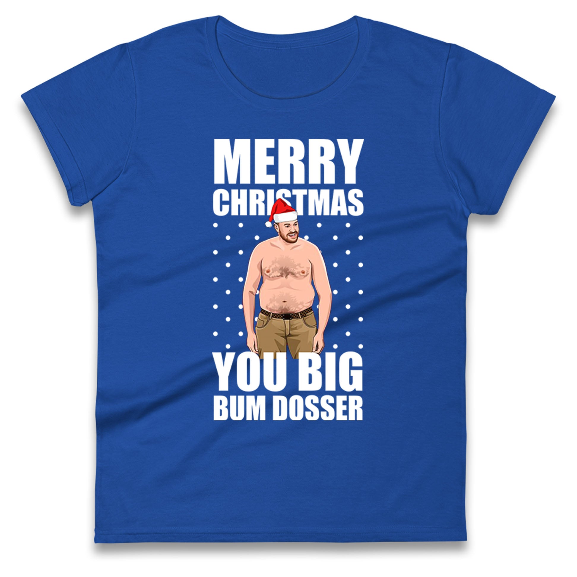 tyson fury christmas womens t shirt