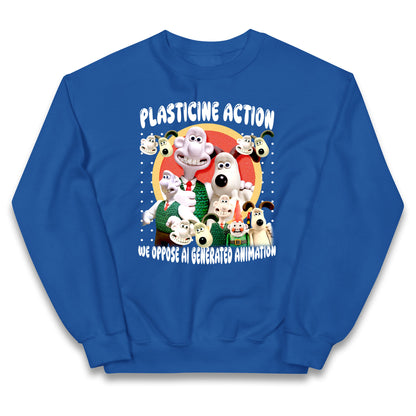 Plasticine Action Figure Kids Jumper