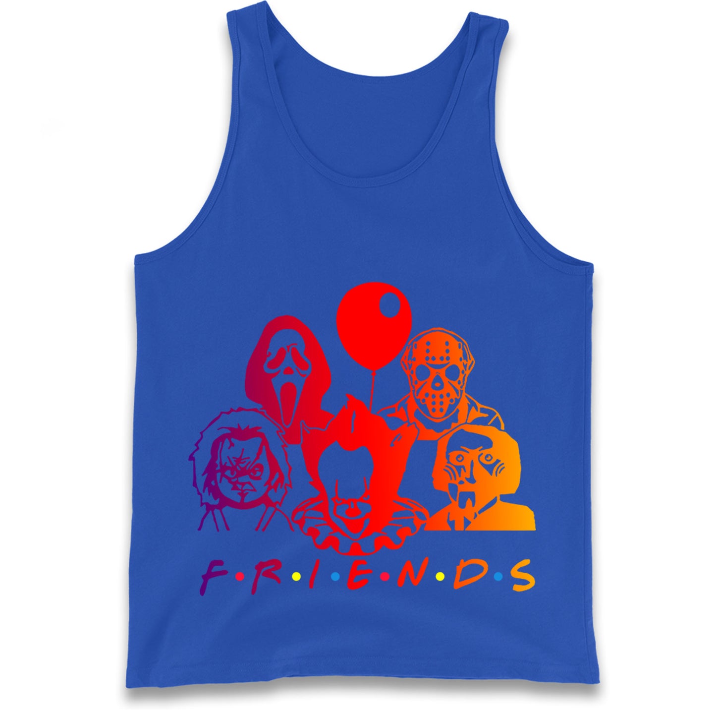 Super Villains Friends Halloween Tank Top