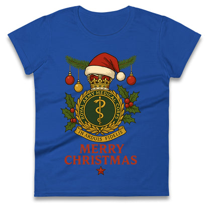 Royal Army Medical Corps Christmas Ladies T Shirt