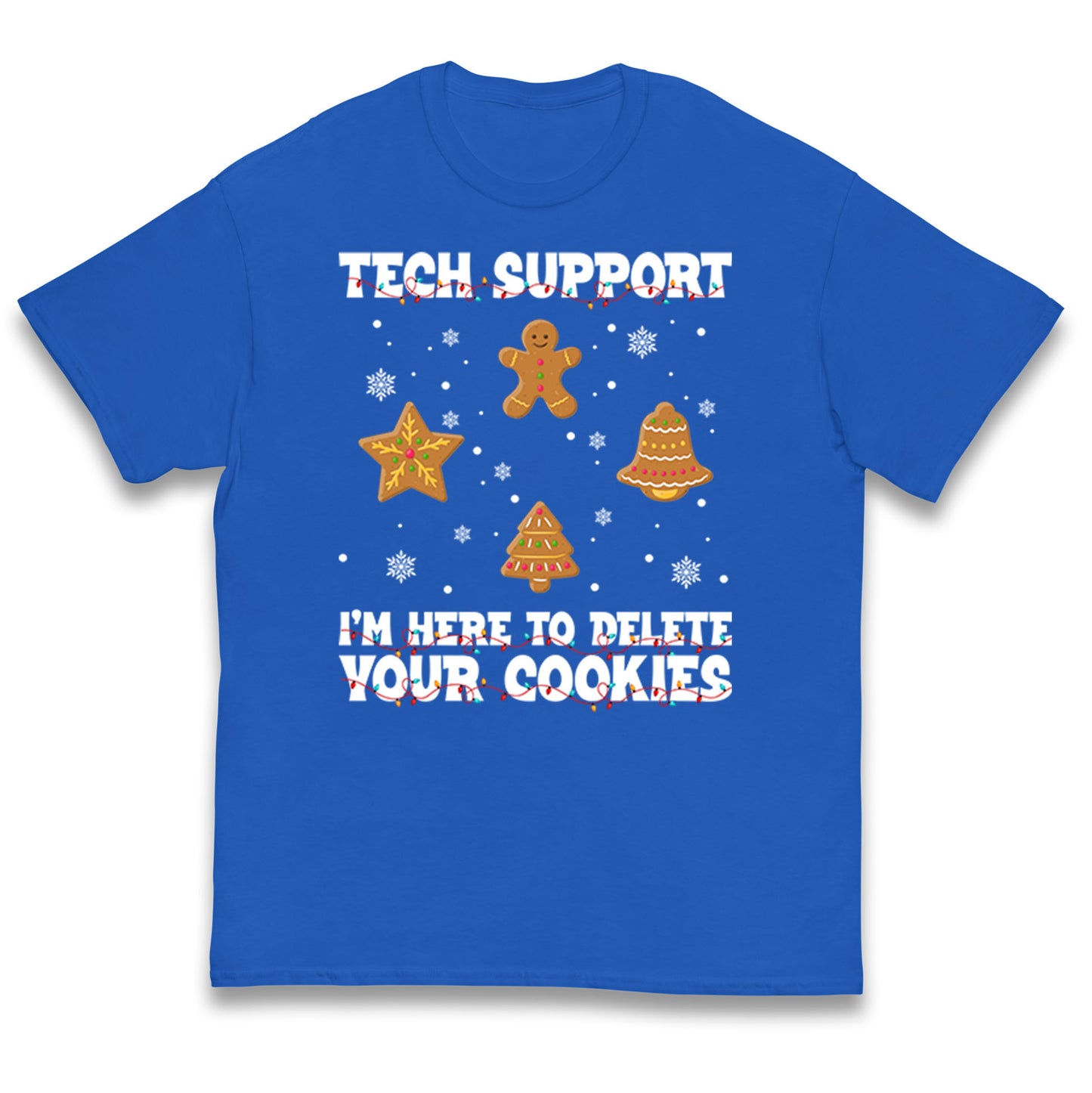Delete Cookies Kids T Shirt