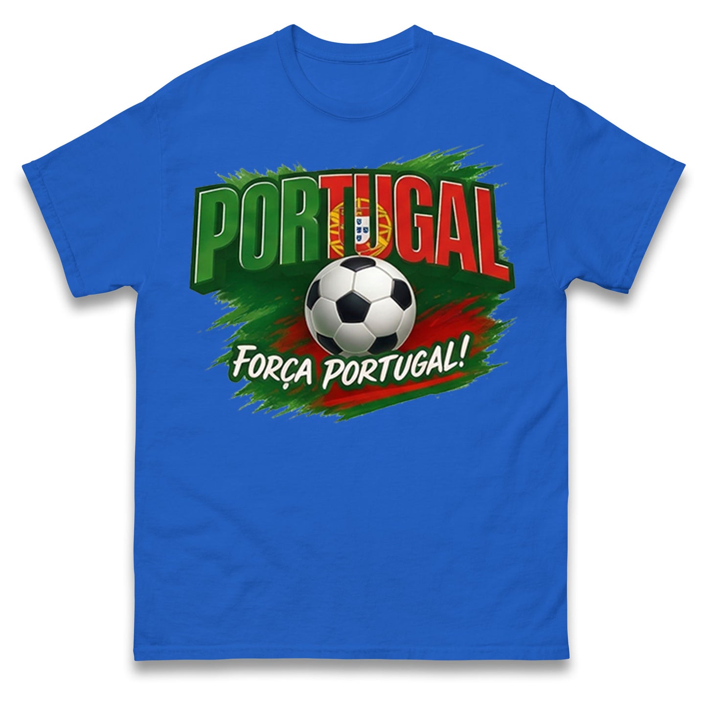 Portugal Retro World Cup T Shirt