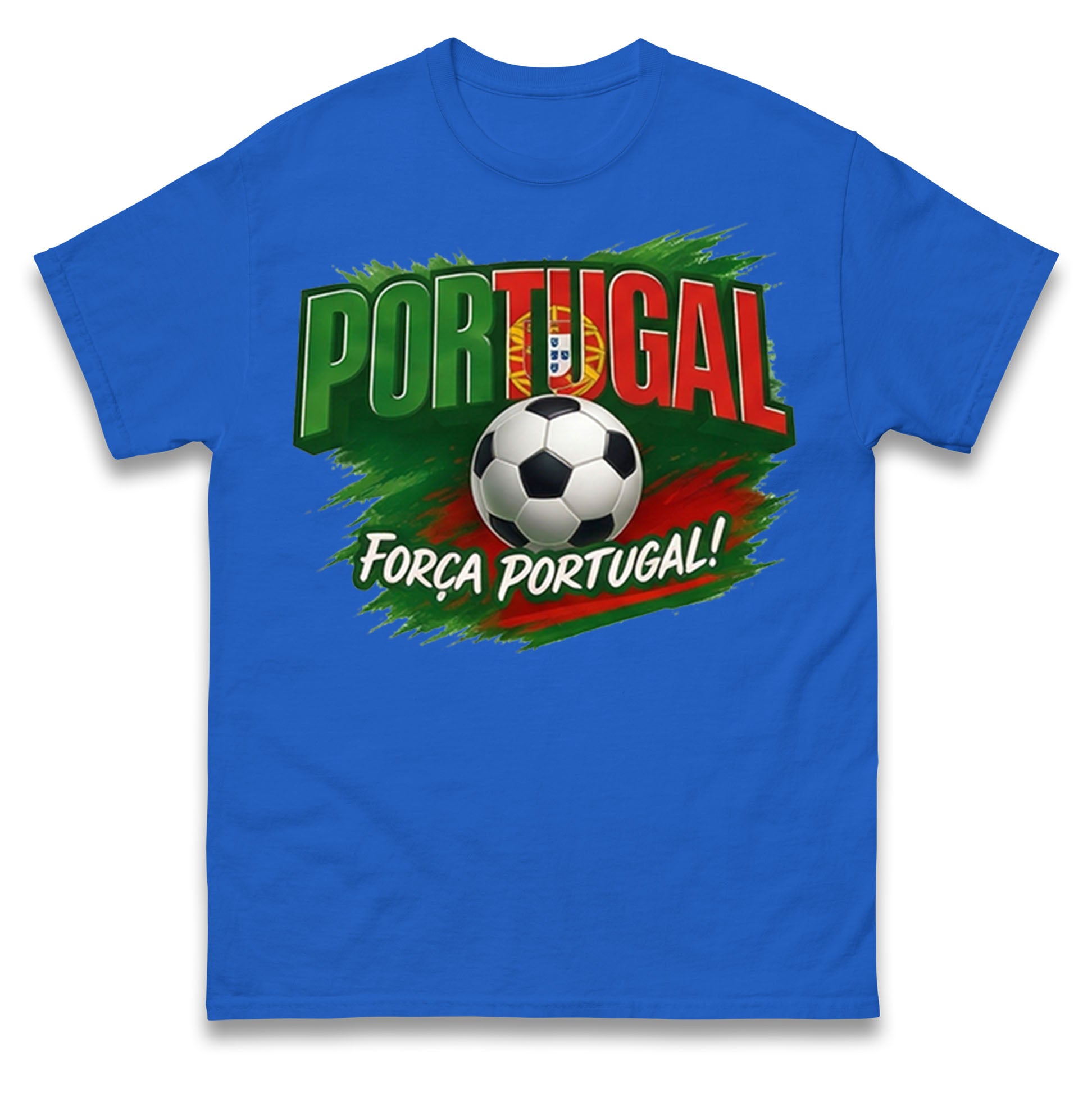 Portugal Retro World Cup T Shirt