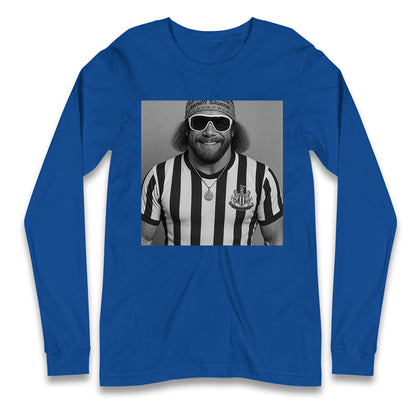 Macho Man Newcastle United Longsleeve T Shirt