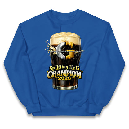 Splitting The G Champion Kids Jumper