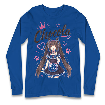 Chocola Nekopara Longsleeve T Shirt