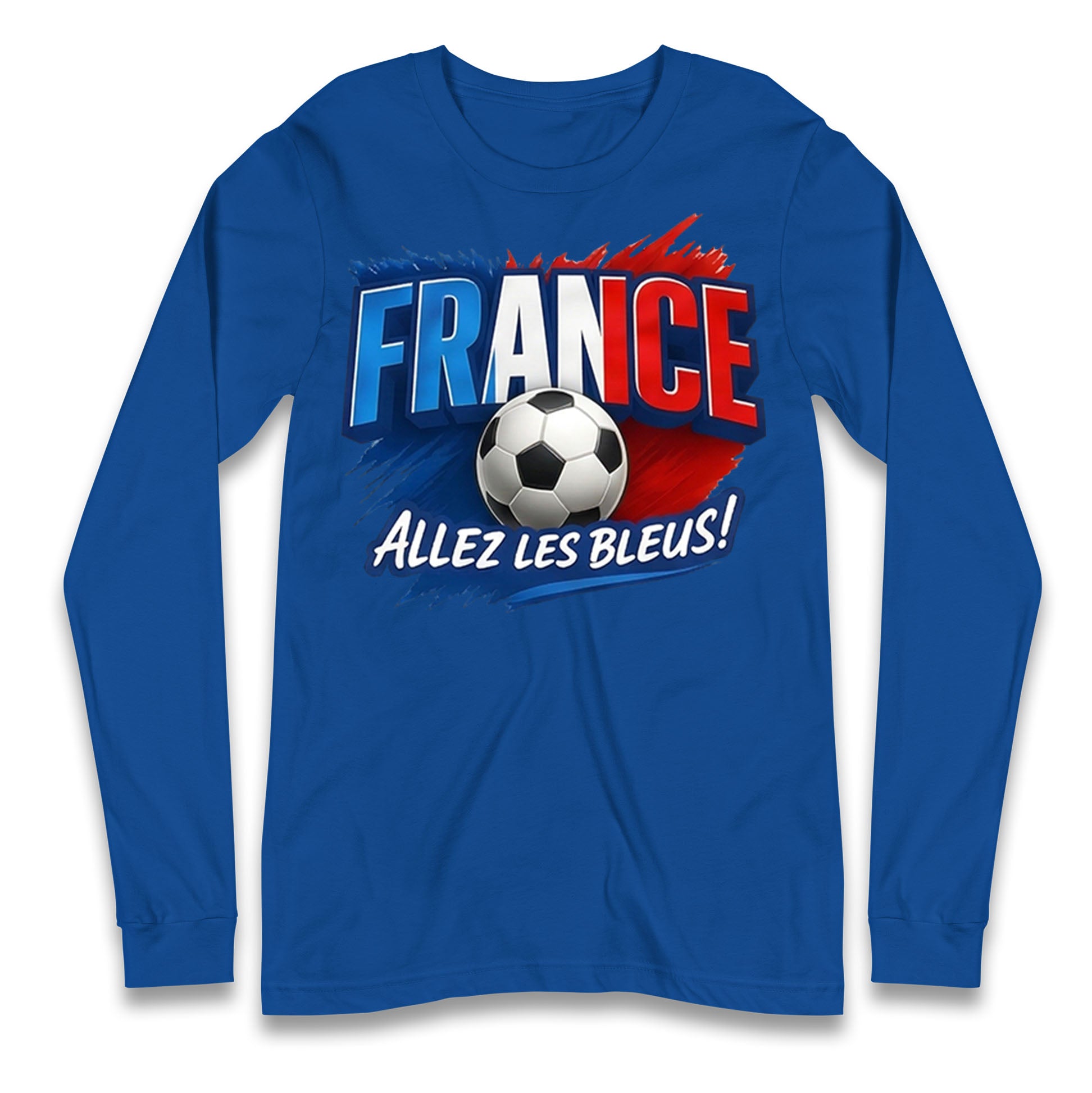 France Retro World Cup Longsleeve T Shirt