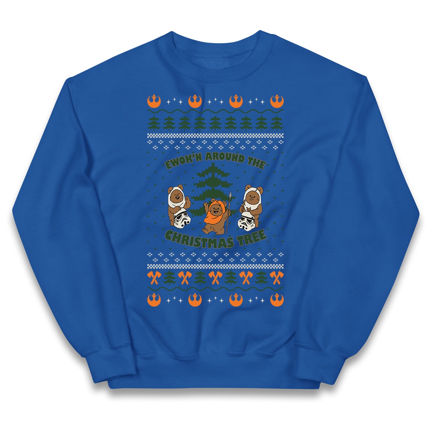 Star Wars Ewoks Christmas Kids Jumper